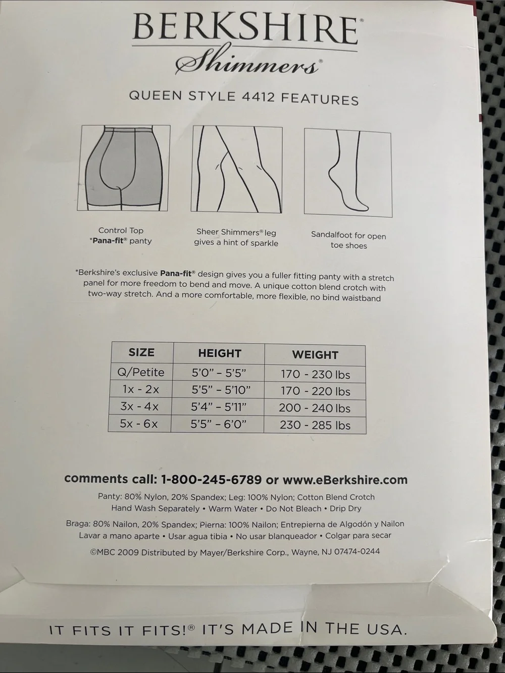 New 3 Pair Plus/Queen Size Stockings Berkshire & Hanes Nude & Platnium